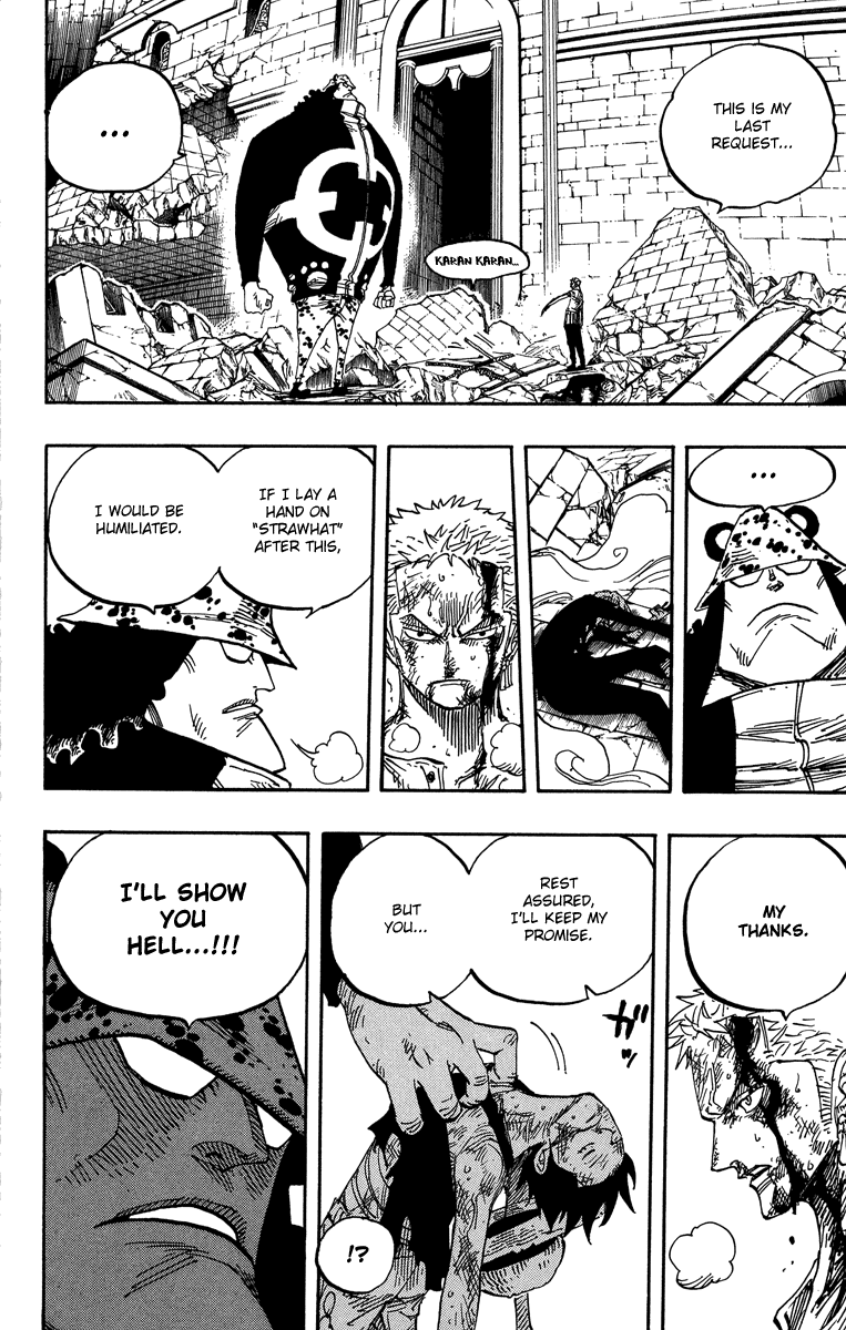 One Piece - Chapter 485 - Page 14