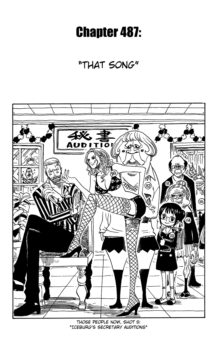 One Piece - Chapter 487 - Page 1