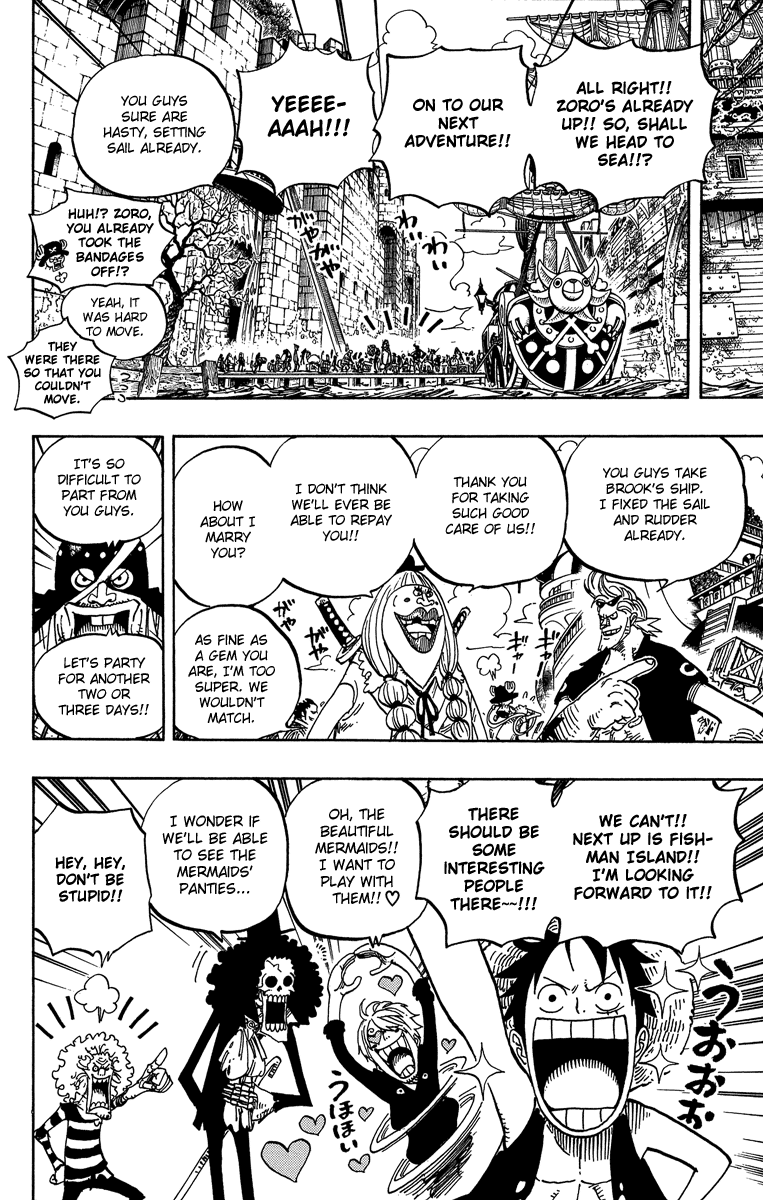 One Piece - Chapter 489 - Page 14