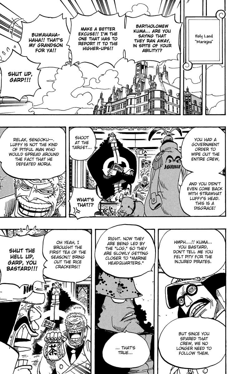 One Piece - Chapter 490 - Page 7
