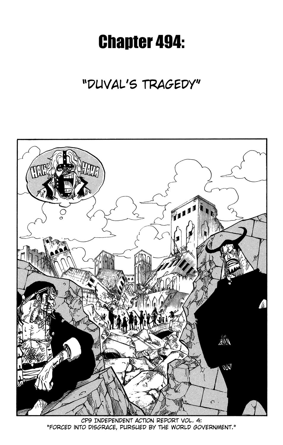 One Piece - Chapter 494 - Page 1