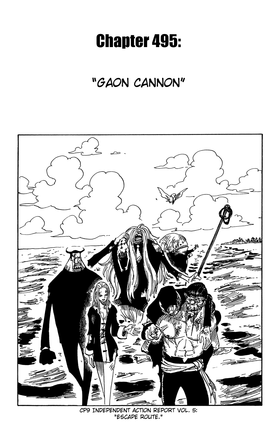 One Piece - Chapter 495 - Page 1