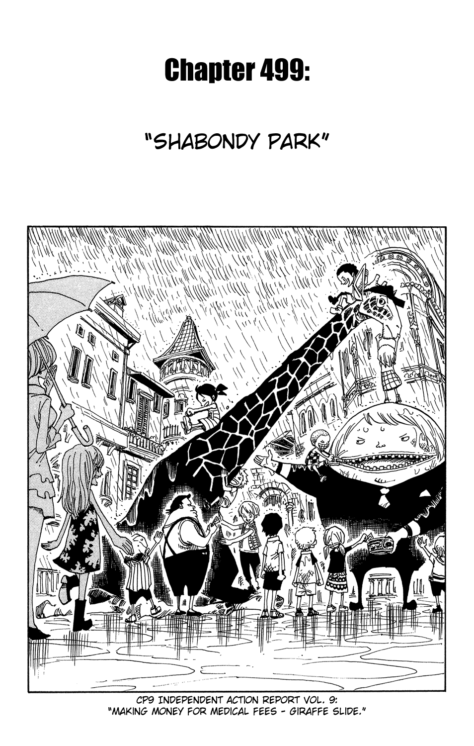 One Piece - Chapter 499 - Page 1
