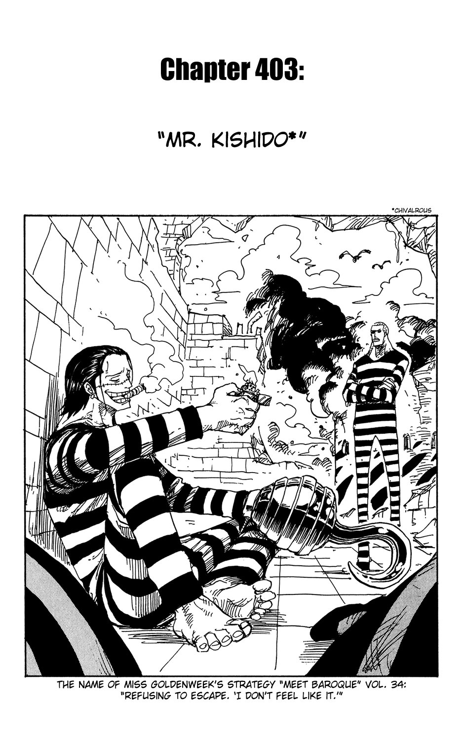One Piece - Chapter 403 - Page 1