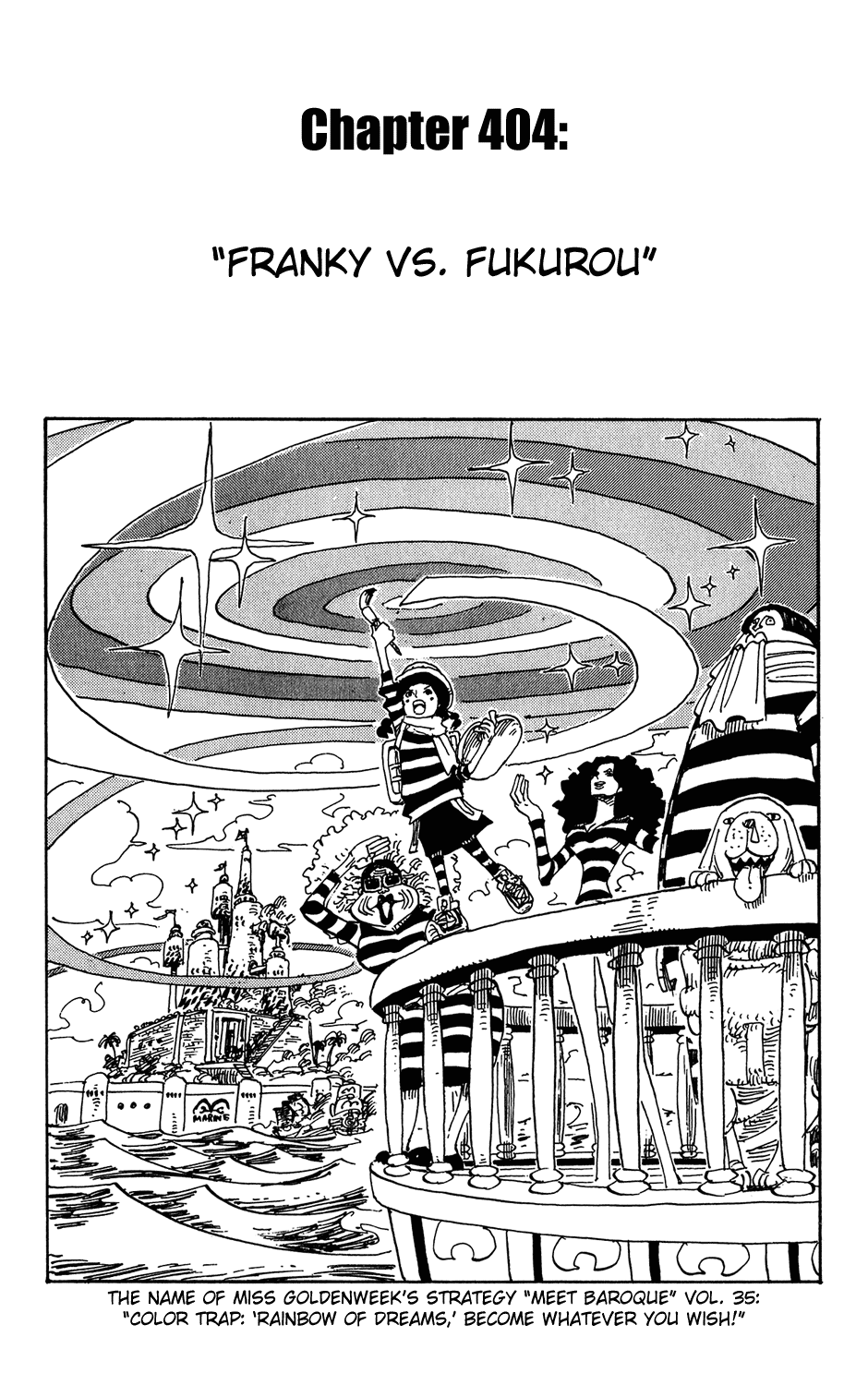 One Piece - Chapter 404 - Page 1