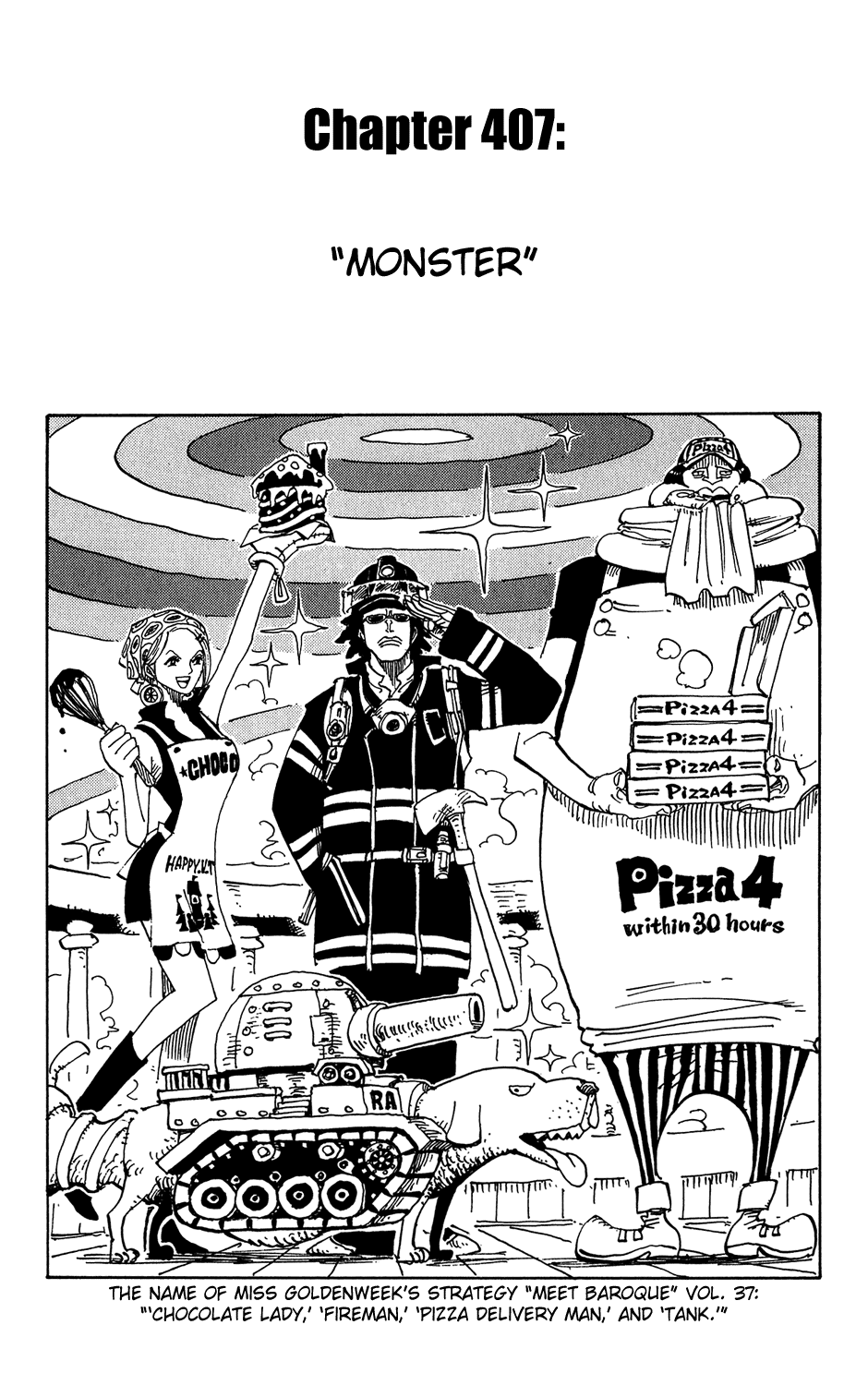 One Piece - Chapter 407 - Page 1
