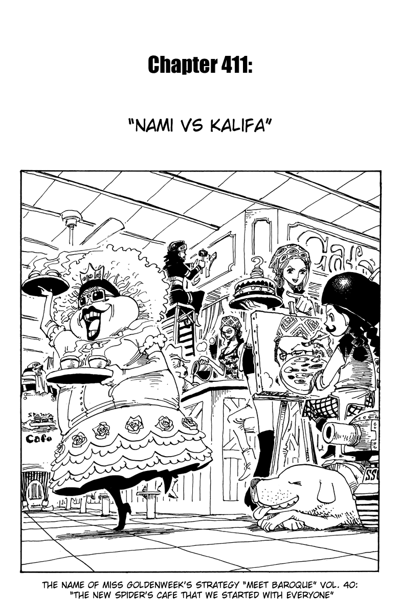 One Piece - Chapter 411 - Page 1