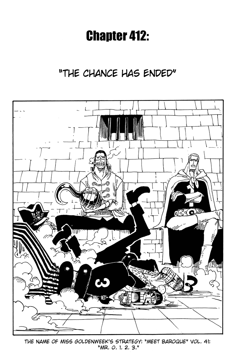 One Piece - Chapter 412 - Page 1