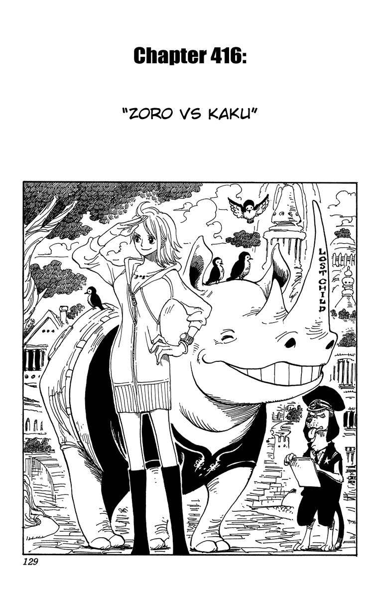 One Piece - Chapter 416 - Page 1