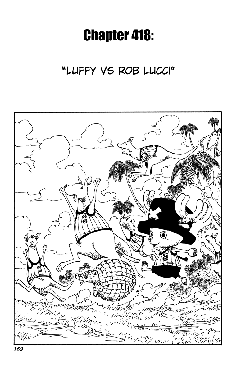 One Piece - Chapter 418 - Page 1