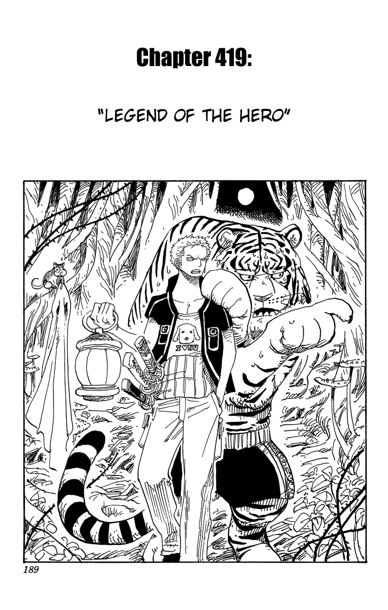 One Piece - Chapter 419 - Page 2