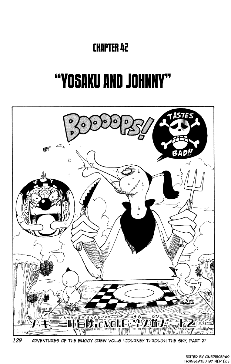 One Piece - Chapter 42 - Page 1