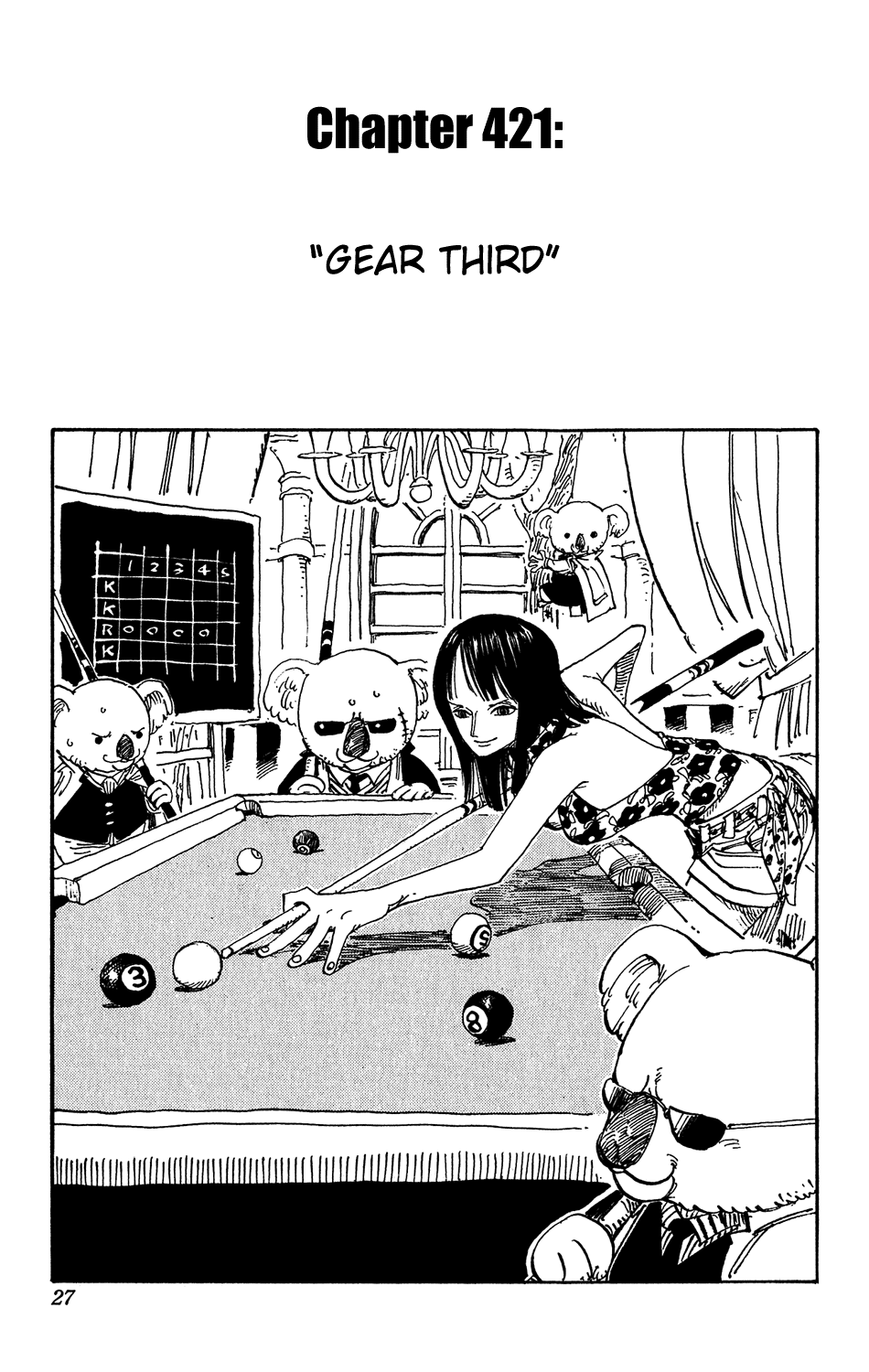 One Piece - Chapter 421 - Page 1