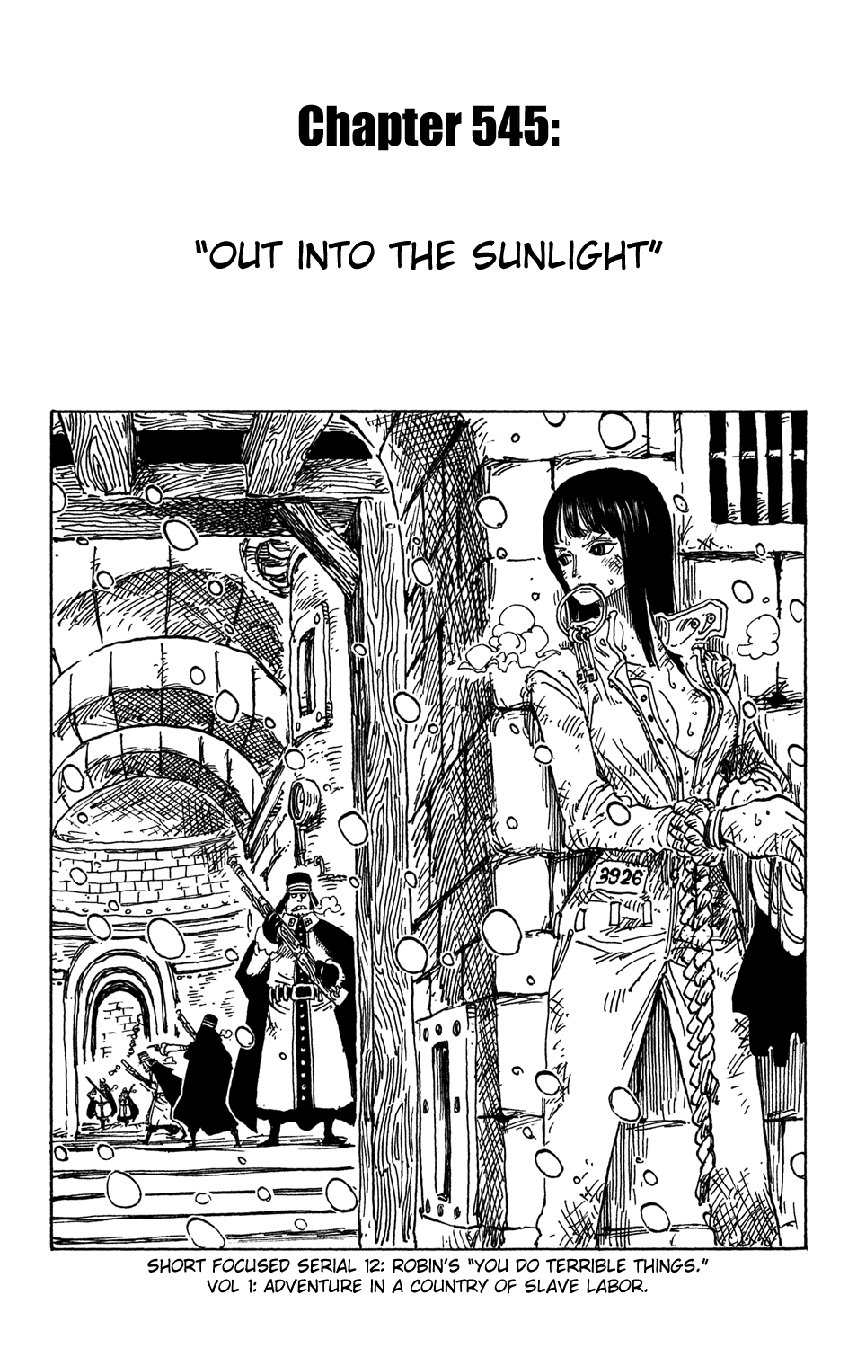 One Piece - Chapter 545 - Page 1