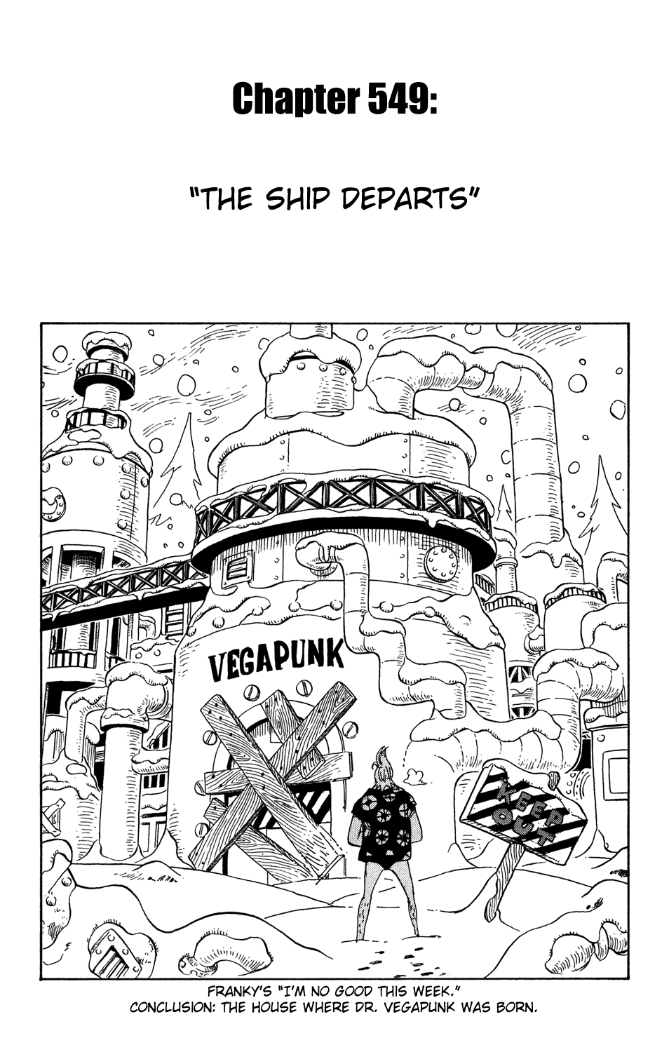 One Piece - Chapter 549 - Page 1