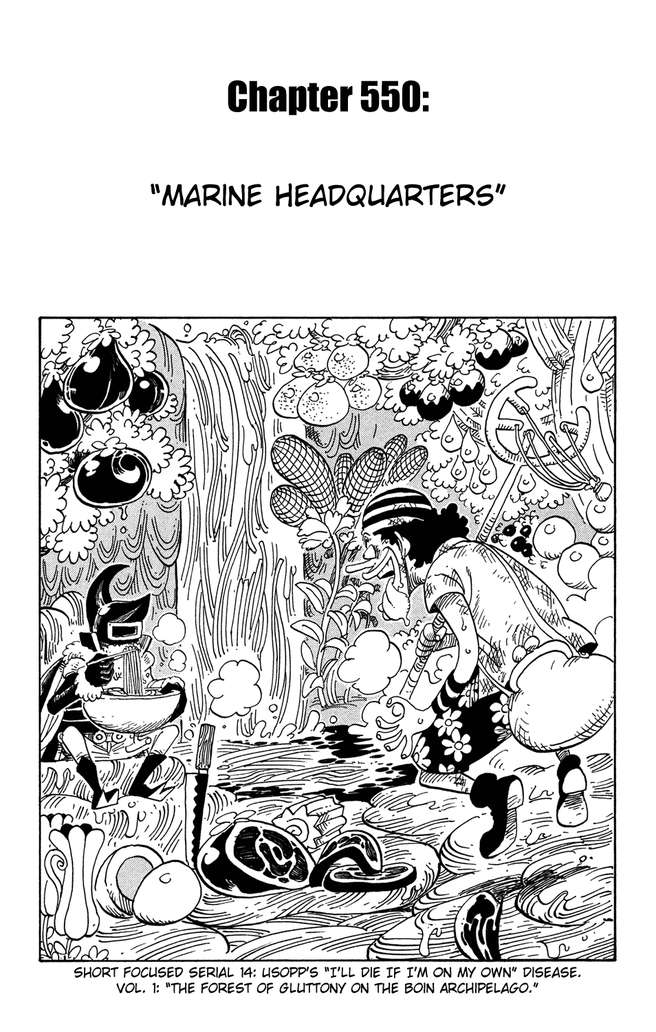 One Piece - Chapter 550 - Page 1