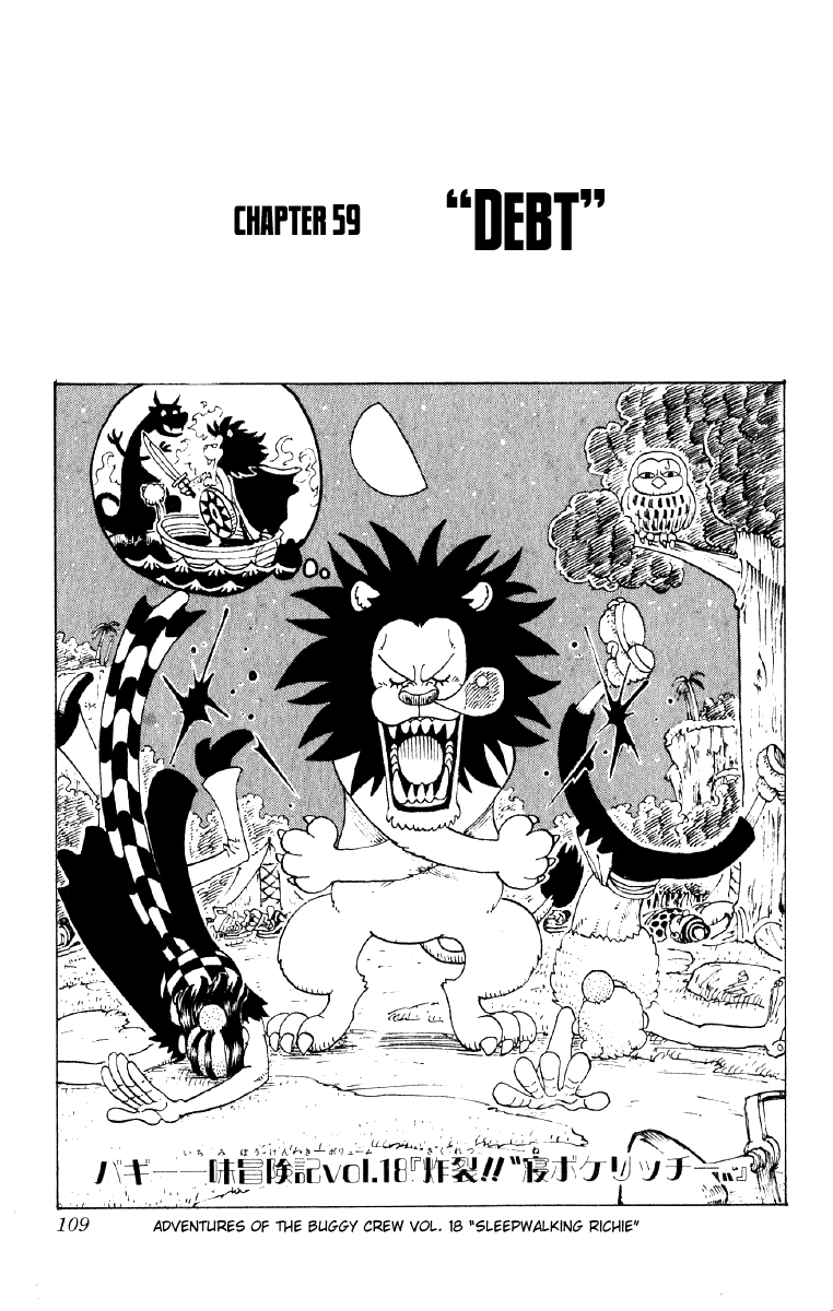 One Piece - Chapter 59 - Page 1