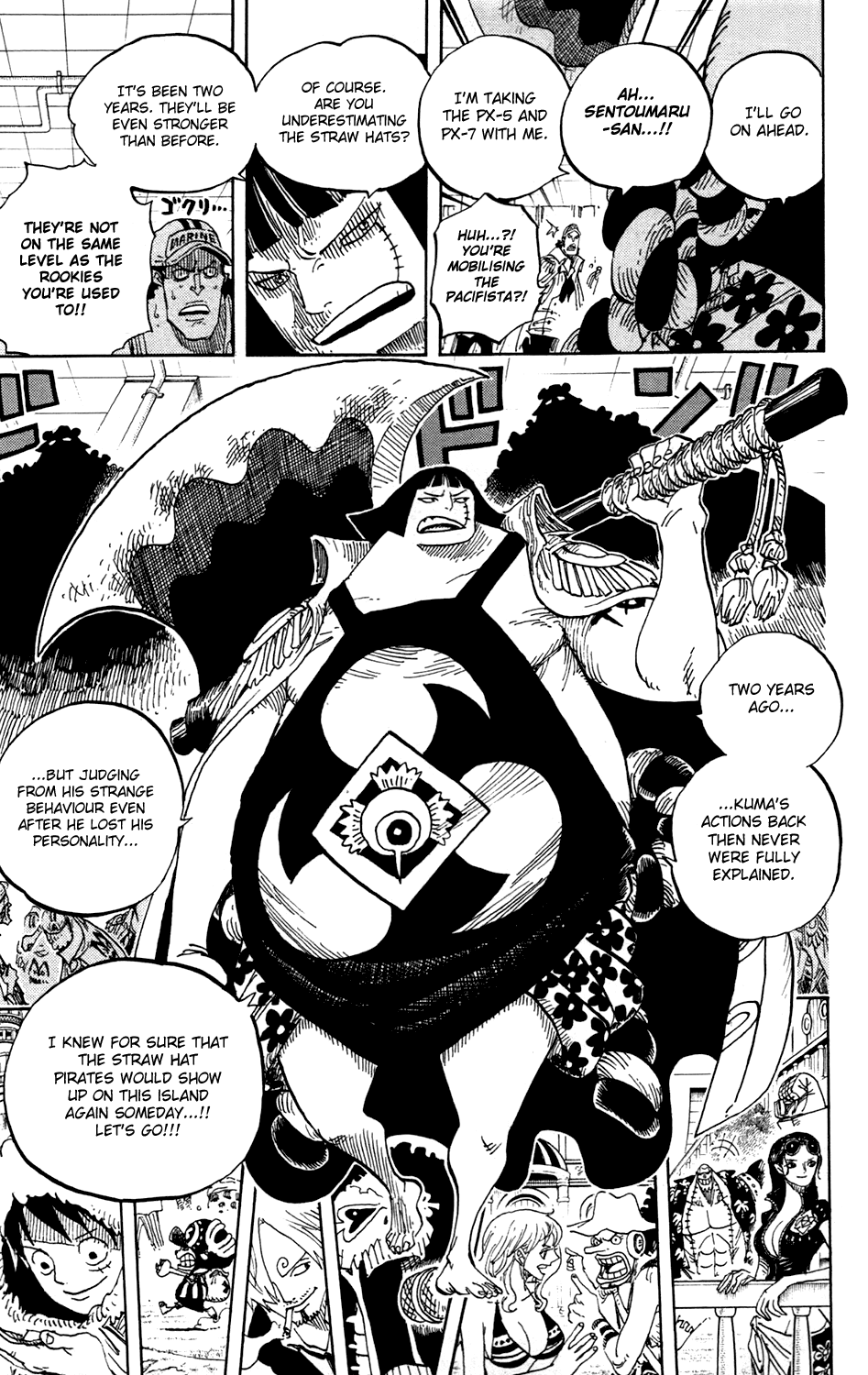One Piece - Chapter 599 - Page 14