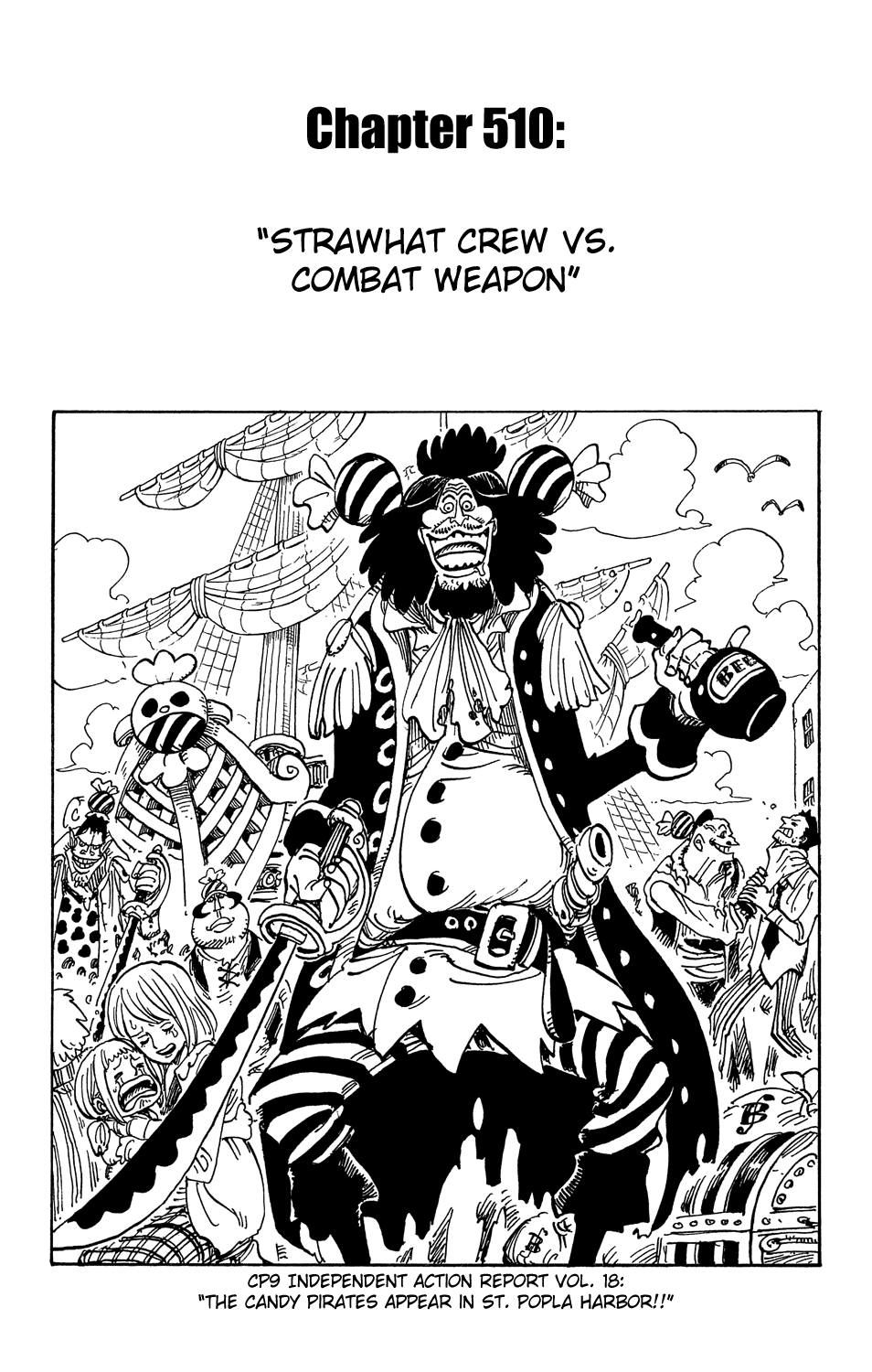 One Piece - Chapter 510 - Page 1