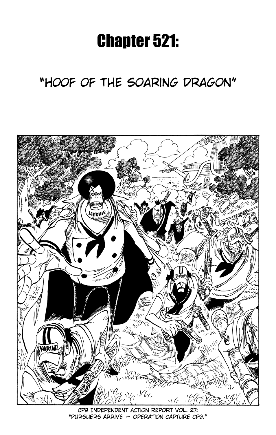 One Piece - Chapter 521 - Page 1