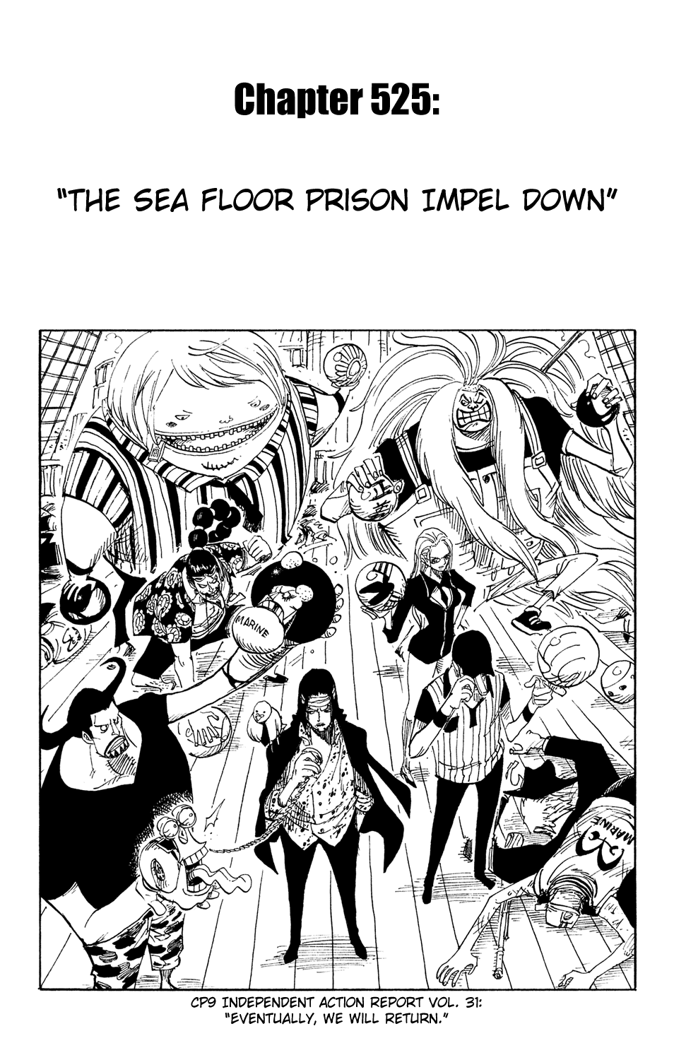 One Piece - Chapter 525 - Page 1
