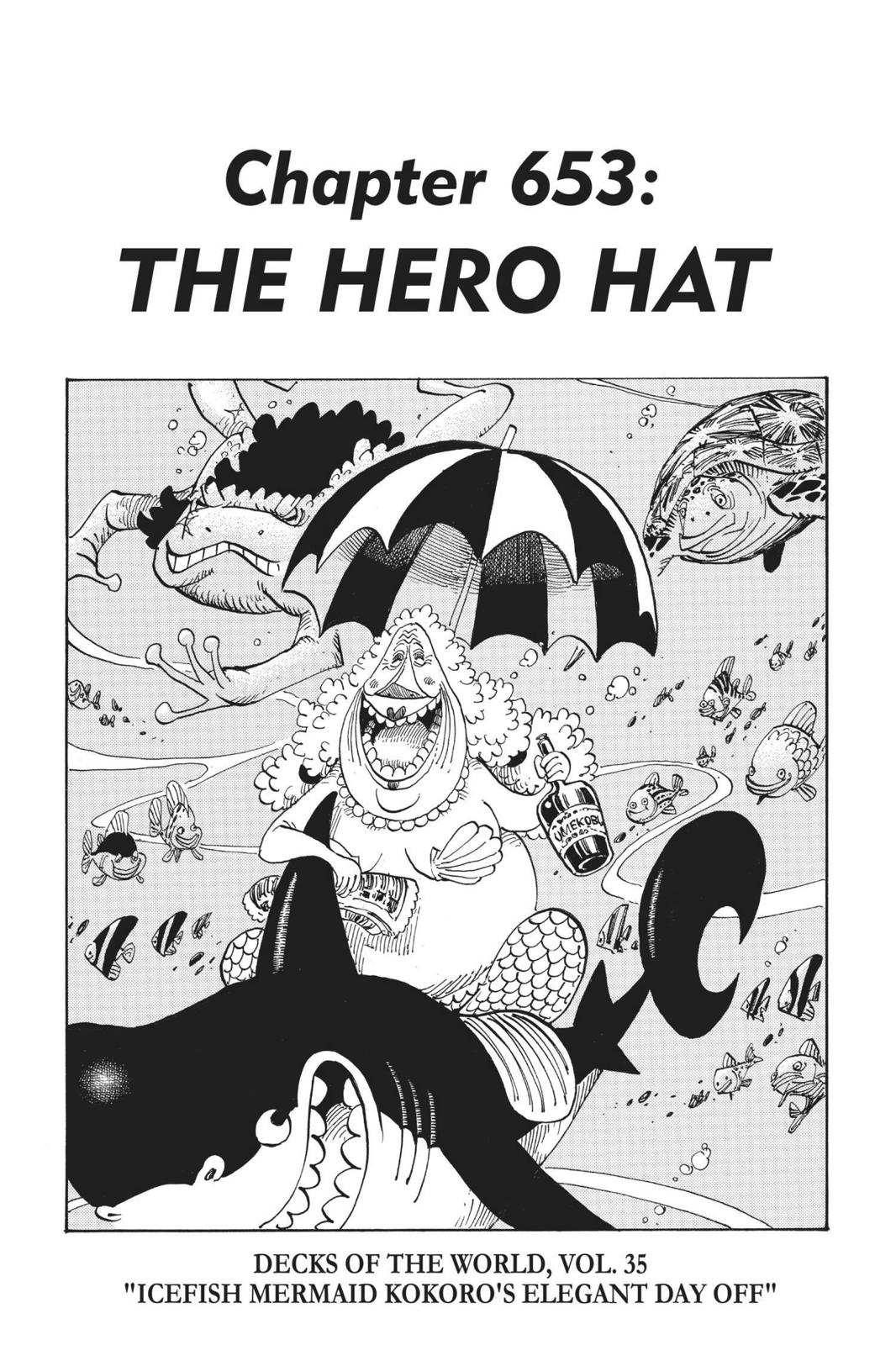 One Piece - Chapter 653 - Page 2