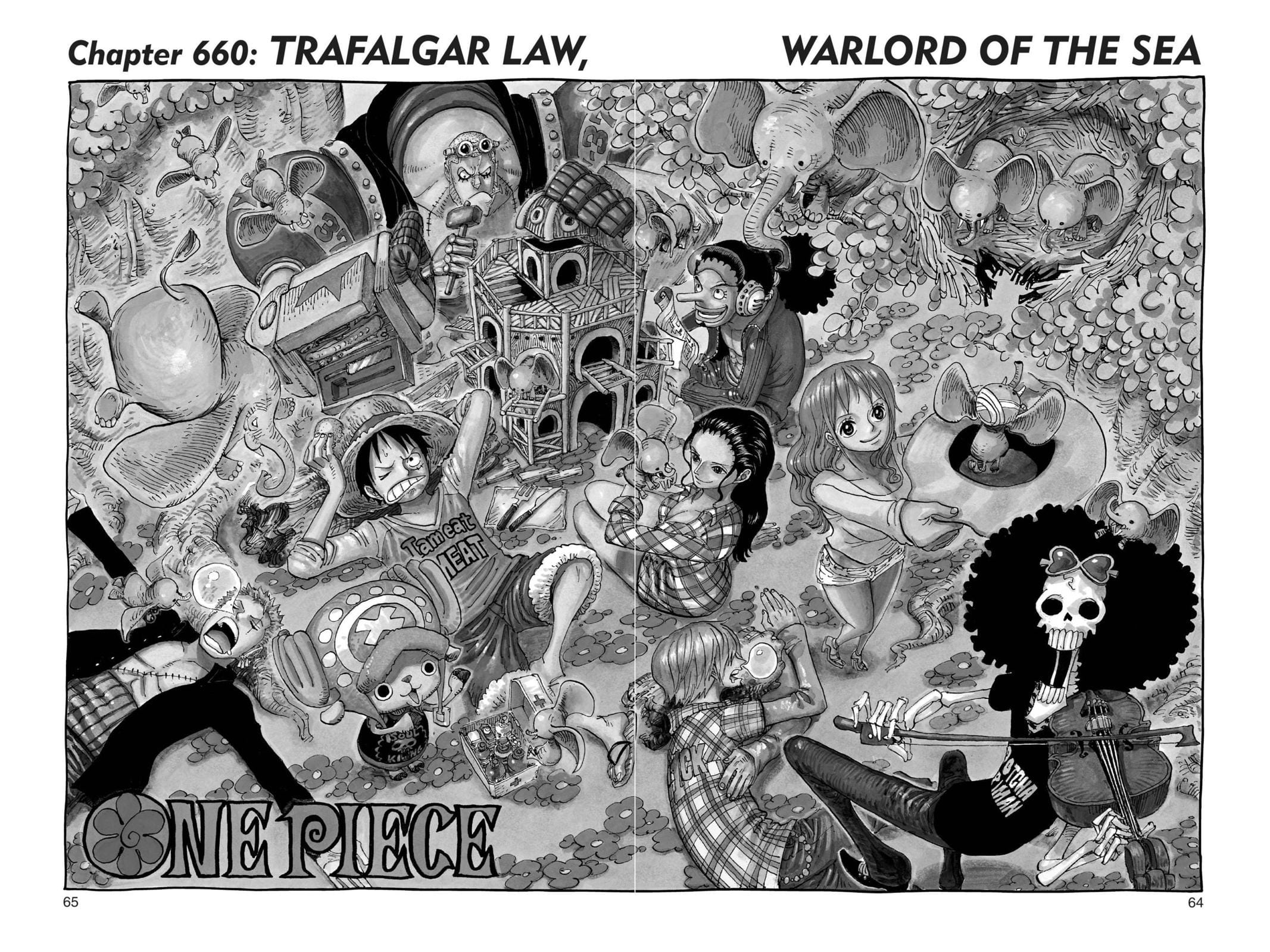 One Piece - Chapter 660 - Page 1