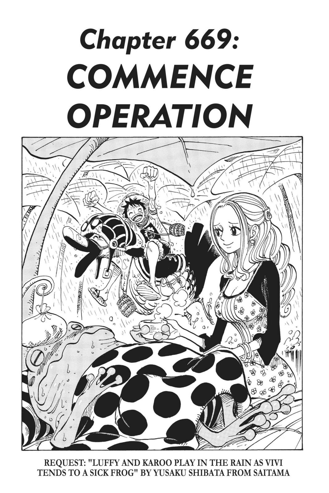 One Piece - Chapter 669 - Page 1