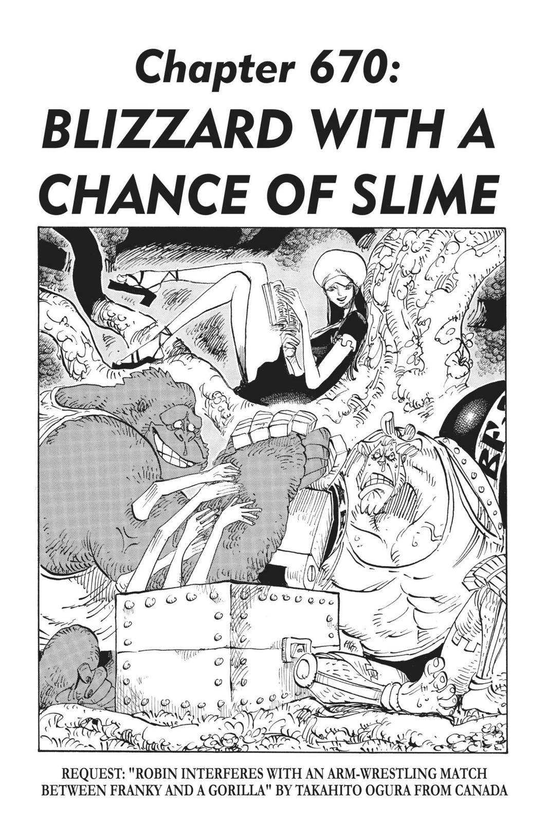 One Piece - Chapter 670 - Page 1