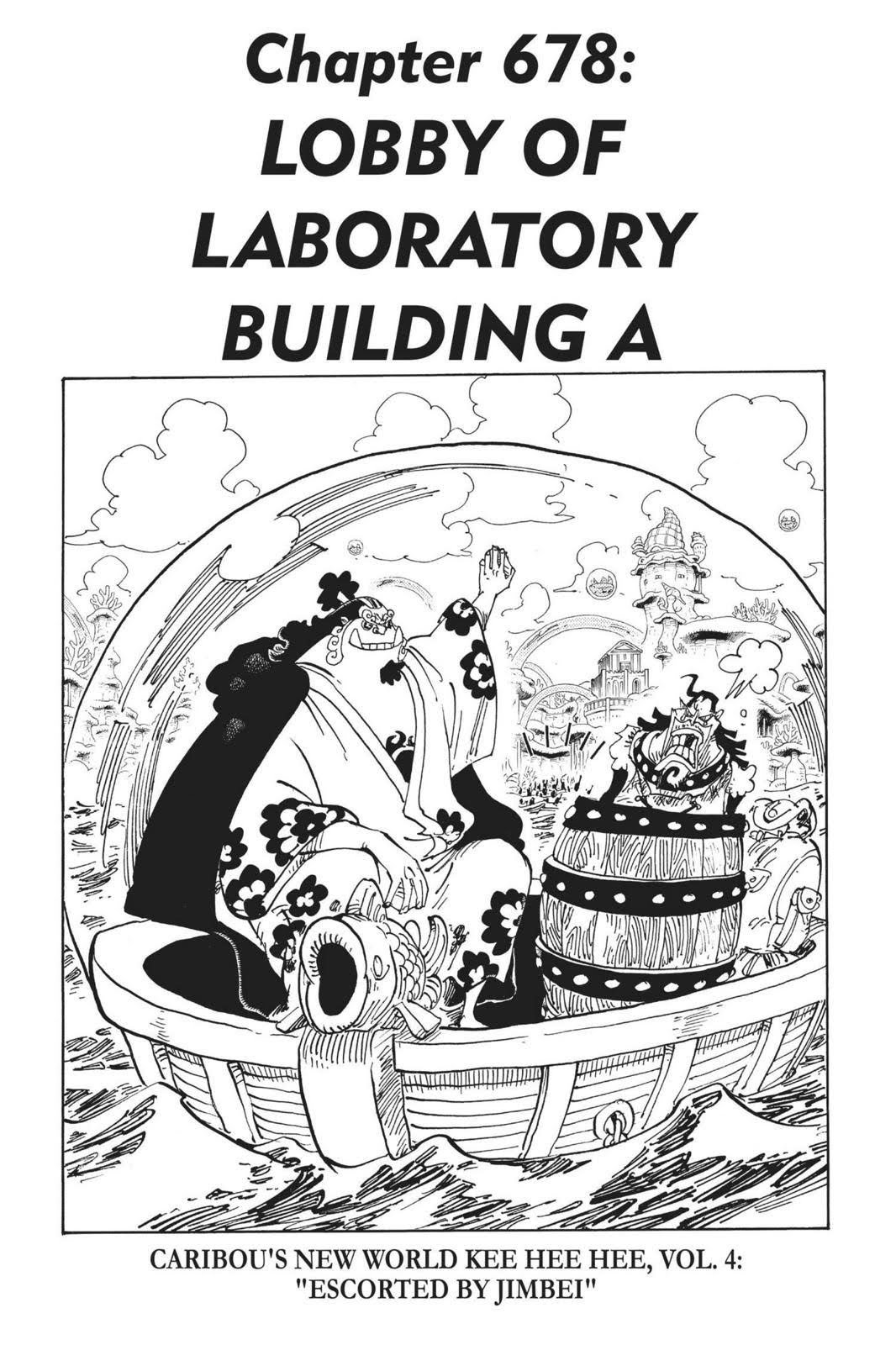 One Piece - Chapter 678 - Page 1