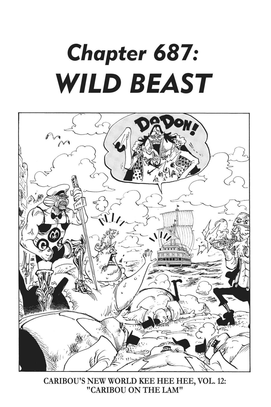 One Piece - Chapter 687 - Page 2