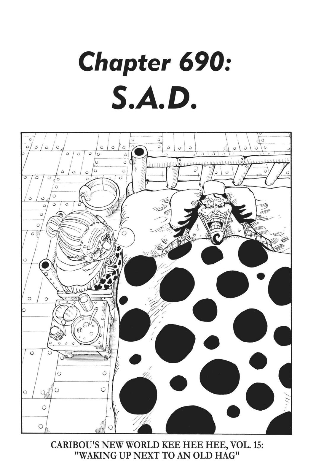 One Piece - Chapter 690 - Page 3
