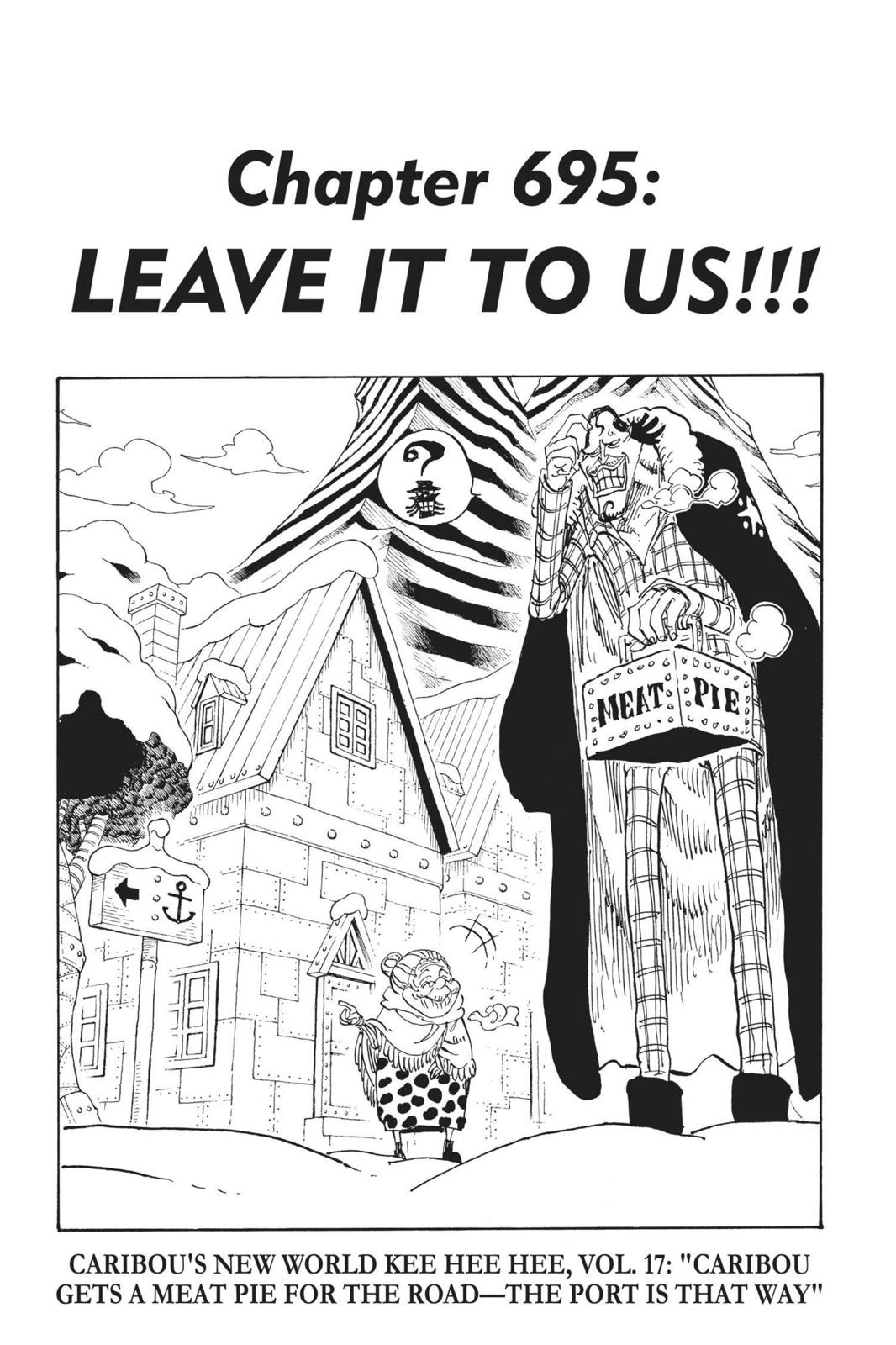 One Piece - Chapter 695 - Page 3