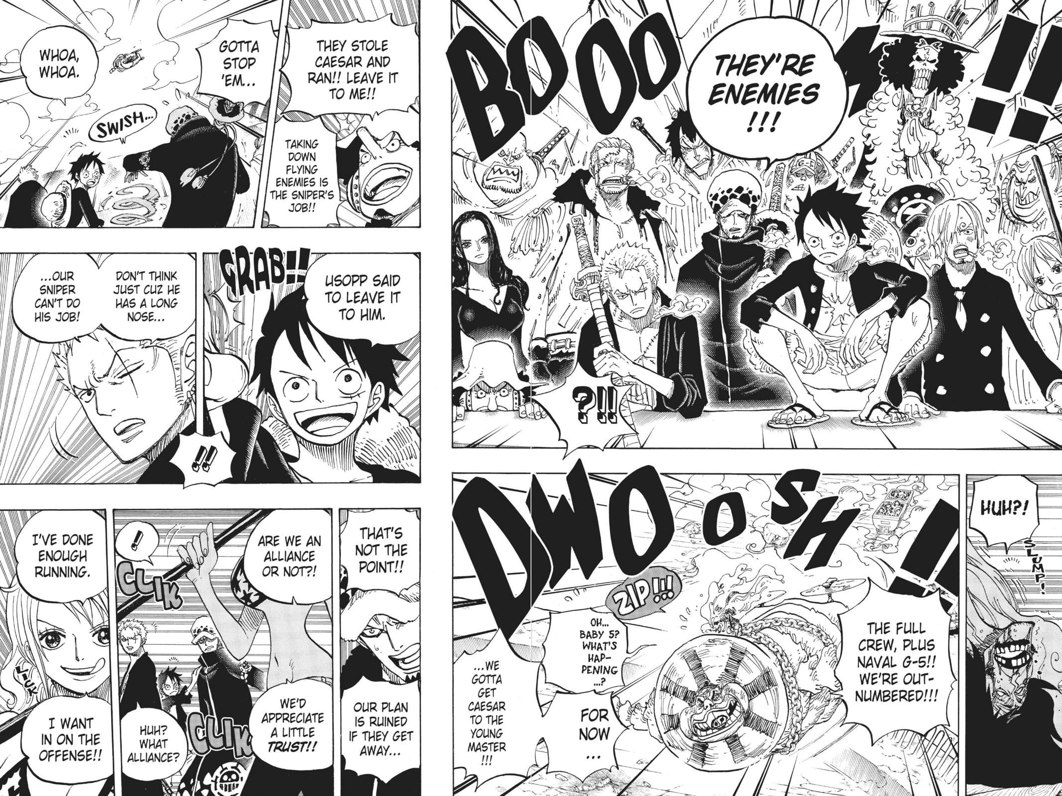 One Piece - Chapter 695 - Page 2