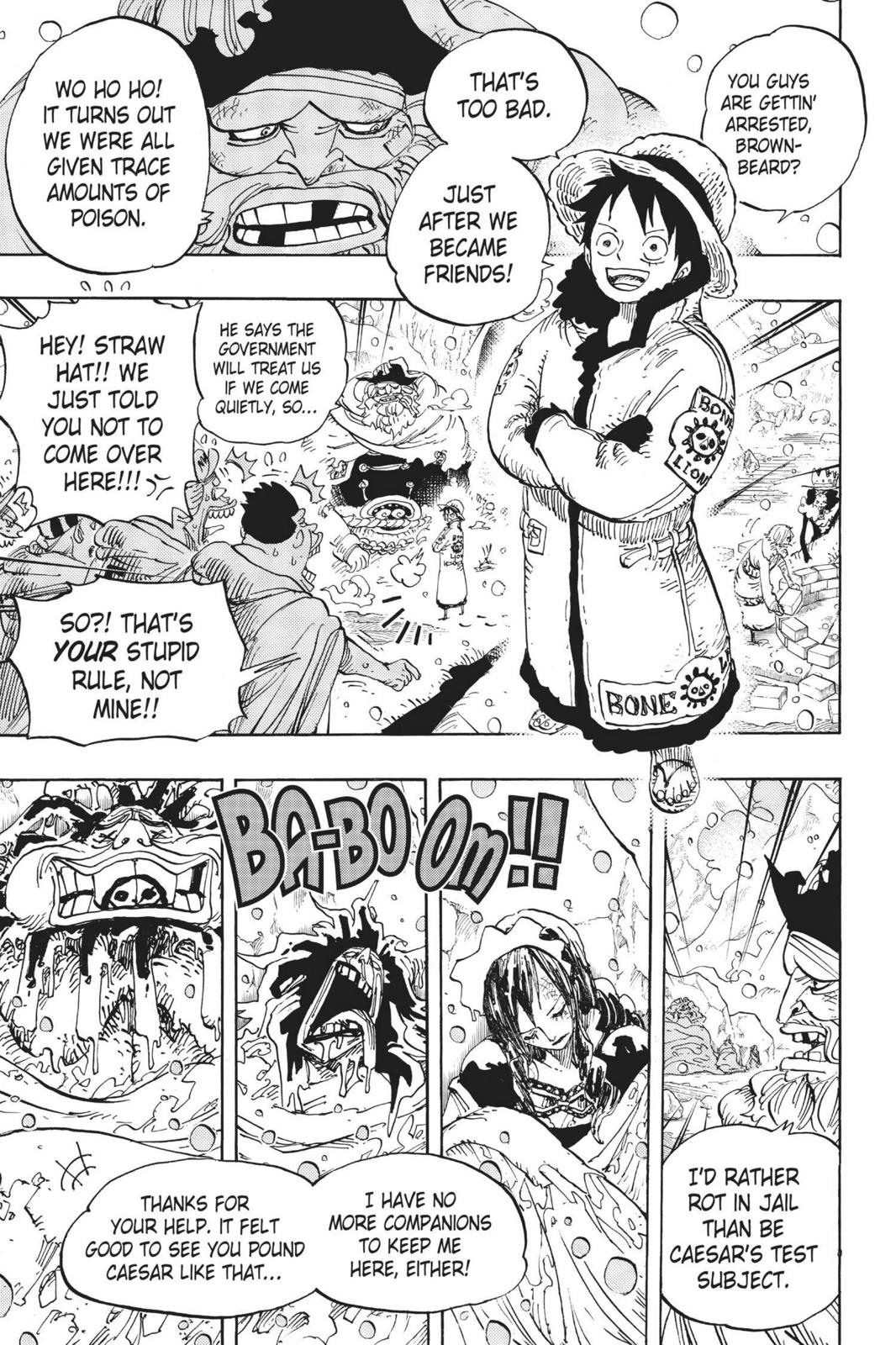 One Piece - Chapter 696 - Page 4