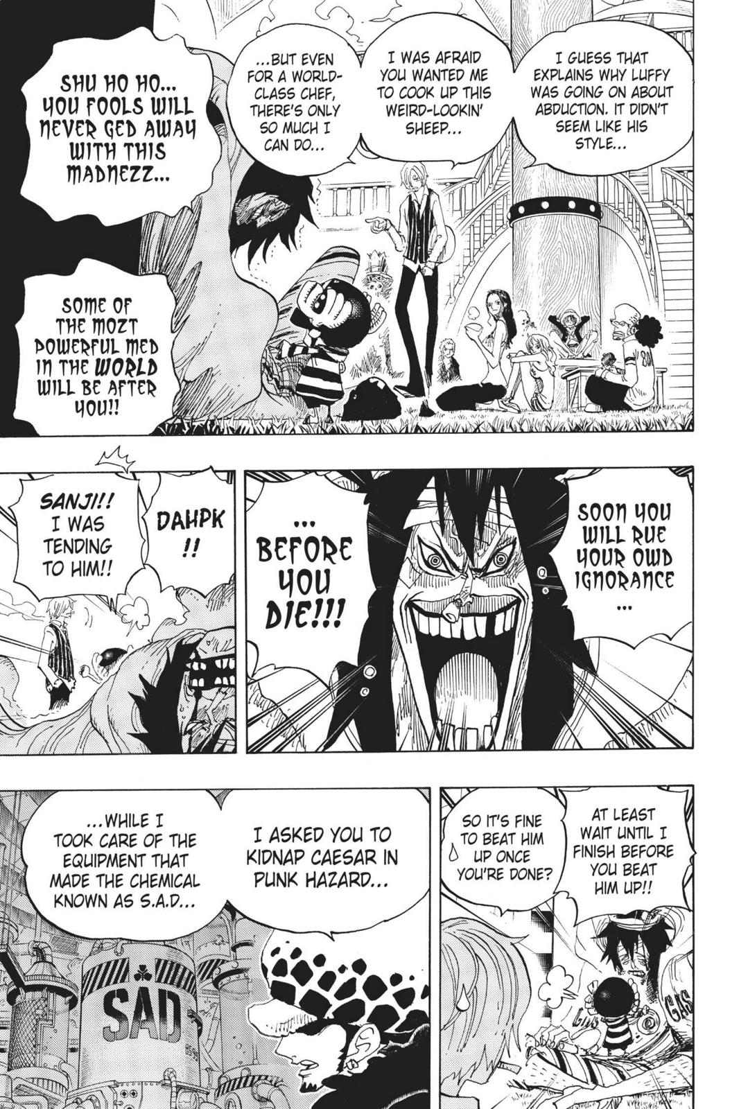 One Piece - Chapter 698 - Page 14