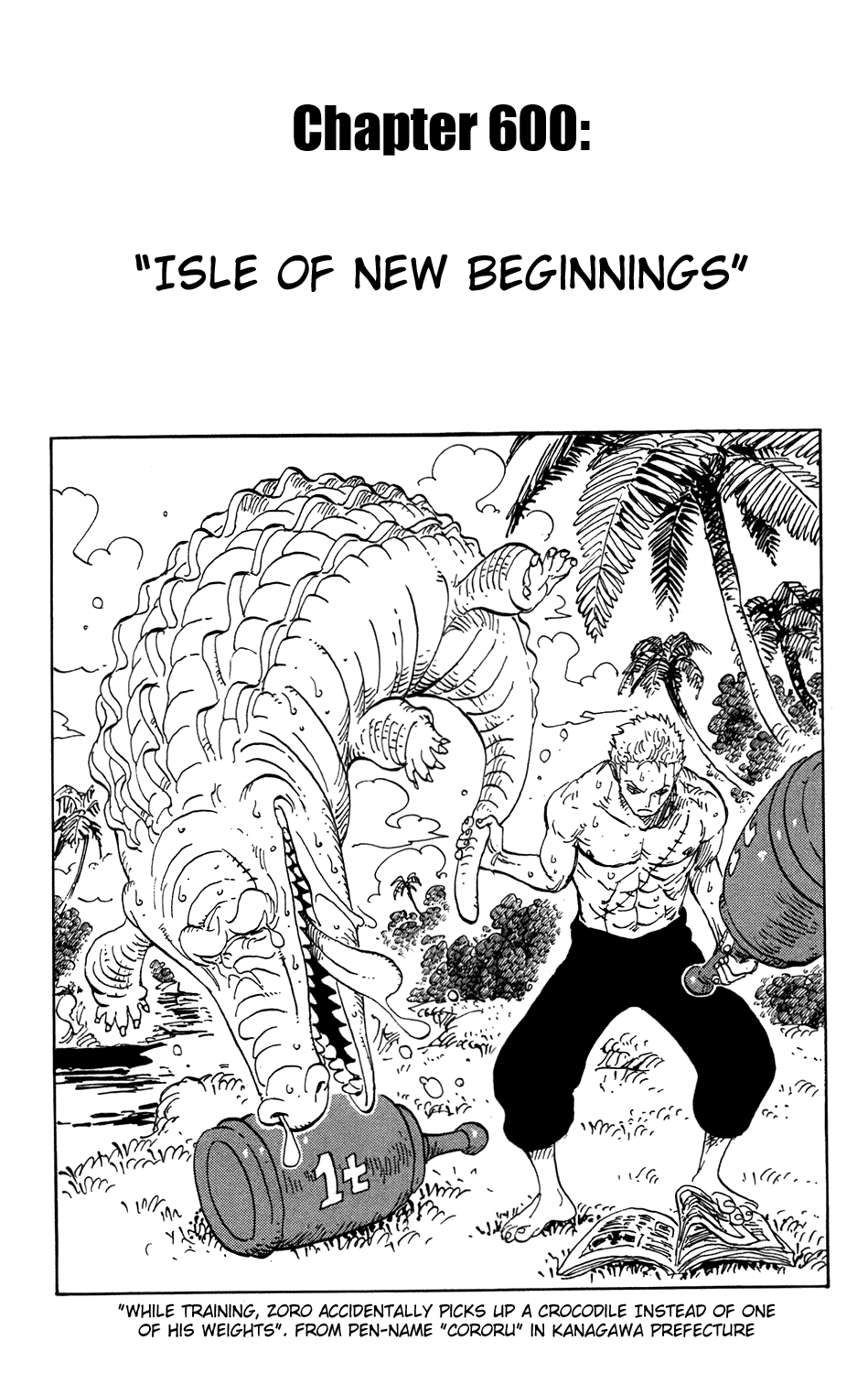 One Piece - Chapter 600 - Page 1