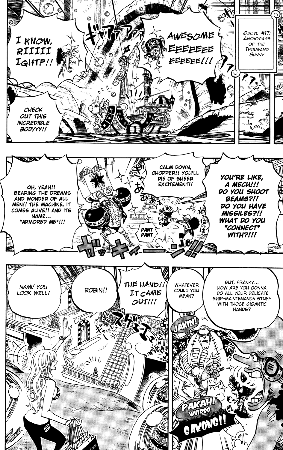 One Piece - Chapter 600 - Page 15