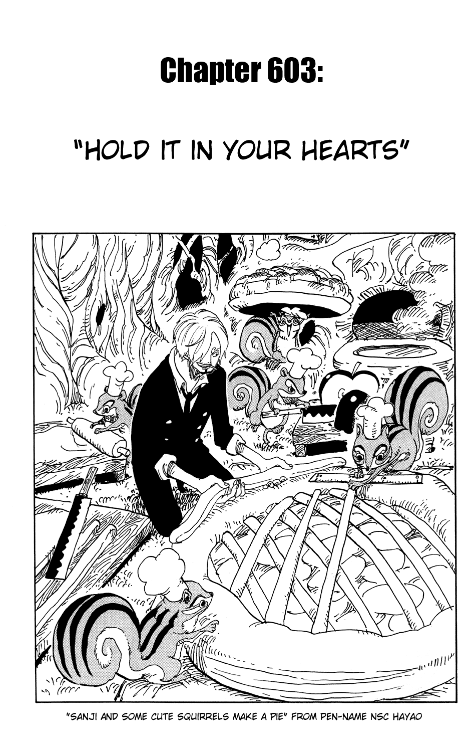 One Piece - Chapter 603 - Page 1