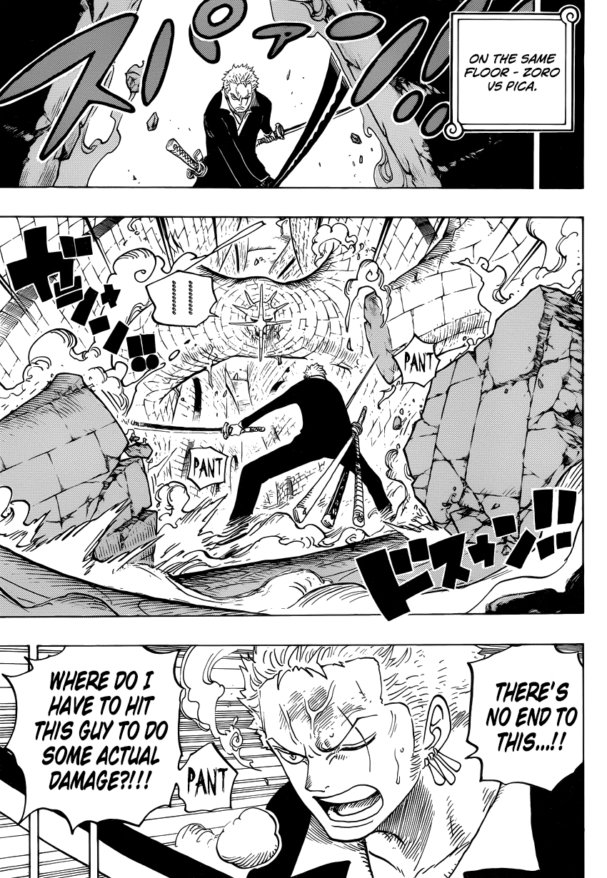 One Piece - Chapter 740 - Page 3