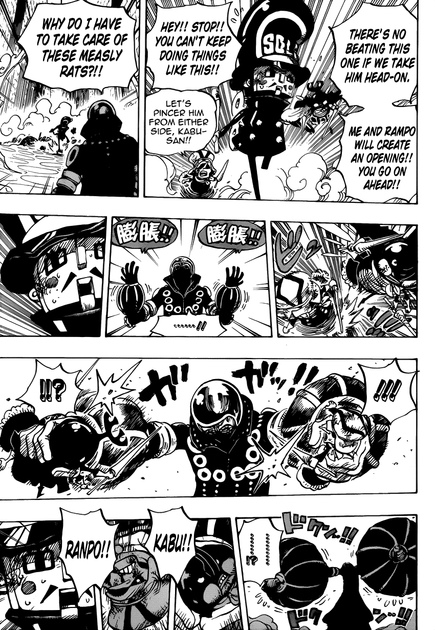 One Piece - Chapter 740 - Page 5