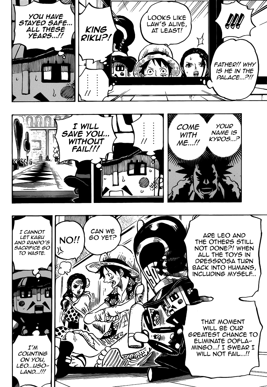 One Piece - Chapter 740 - Page 16