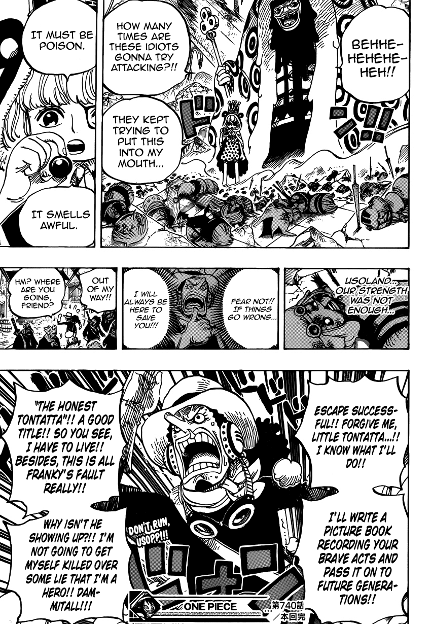 One Piece - Chapter 740 - Page 19