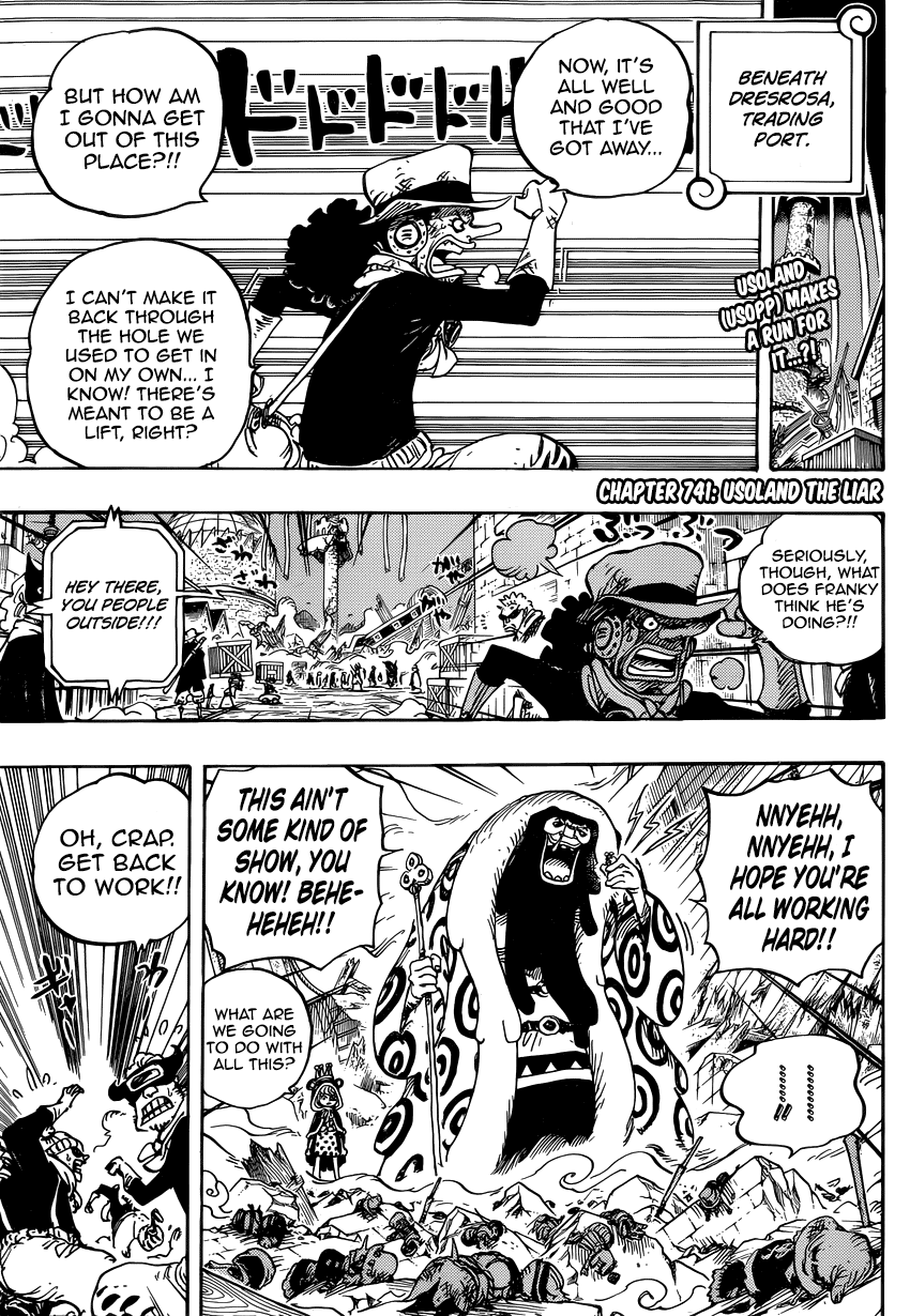 One Piece - Chapter 741 - Page 3