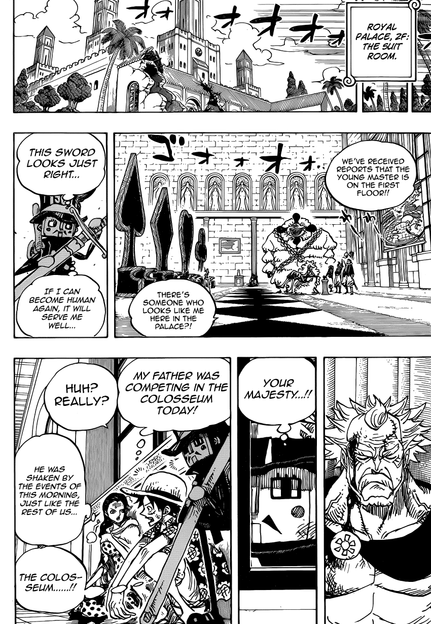 One Piece - Chapter 741 - Page 14