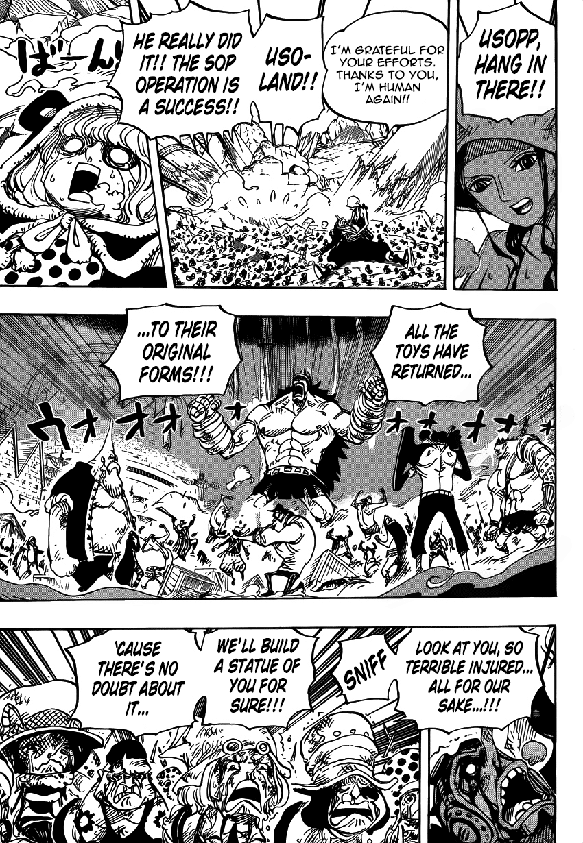 One Piece - Chapter 743 - Page 10