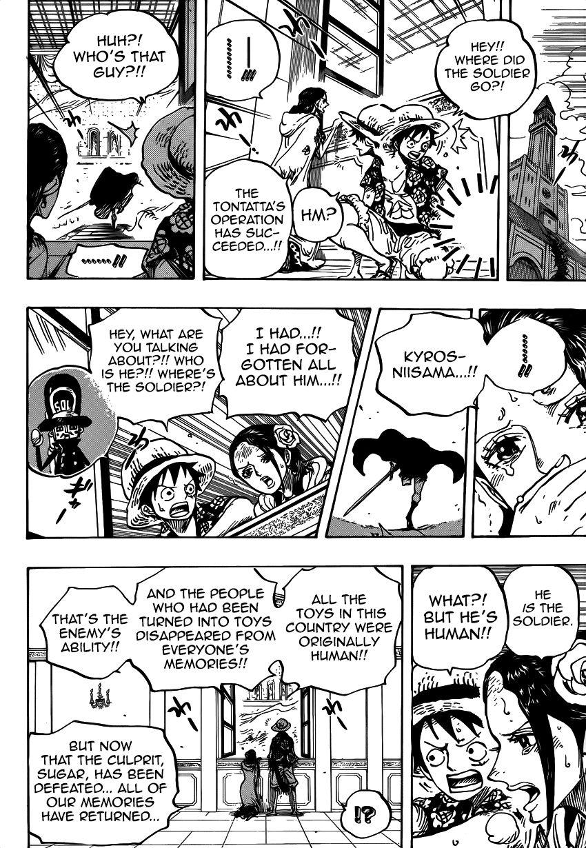 One Piece - Chapter 743 - Page 12