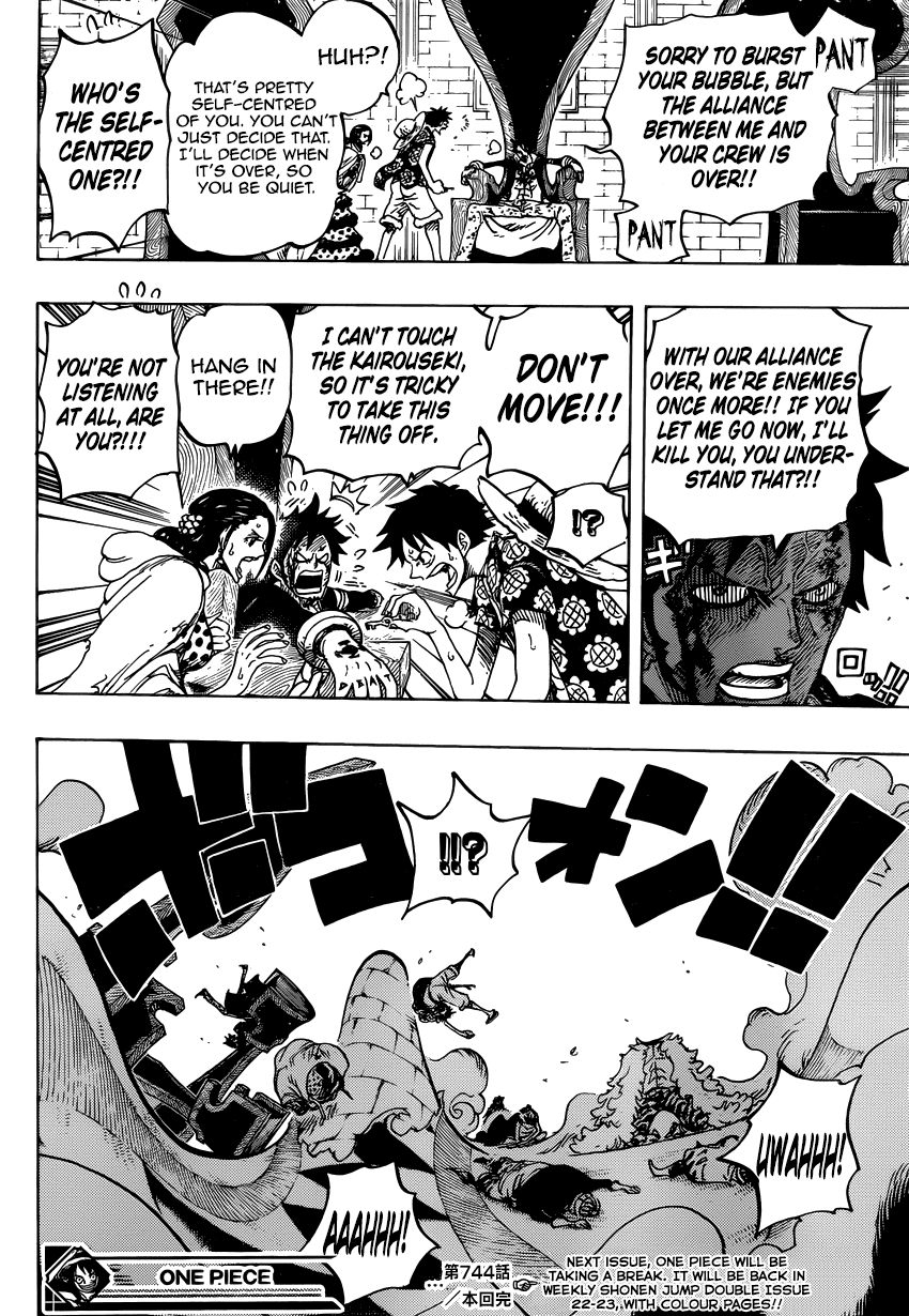 One Piece - Chapter 744 - Page 18