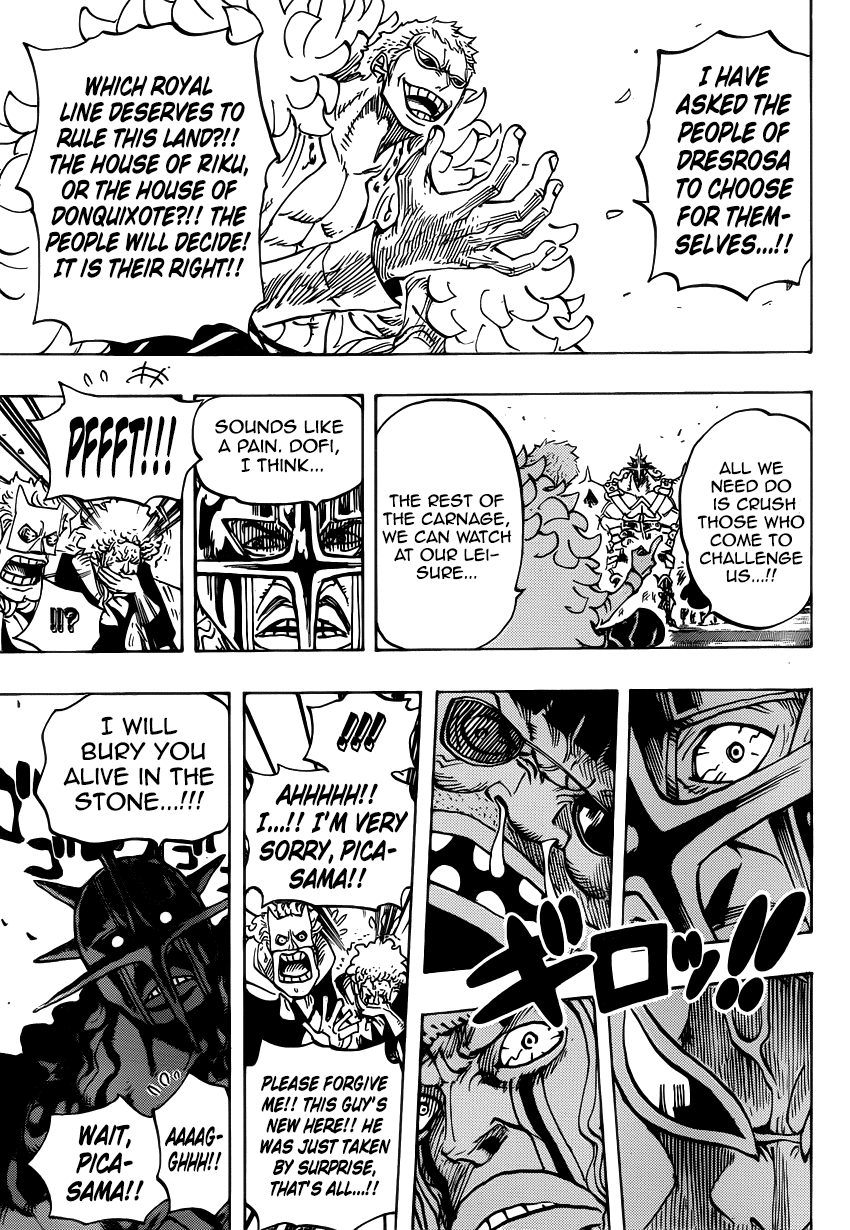 One Piece - Chapter 747 - Page 9