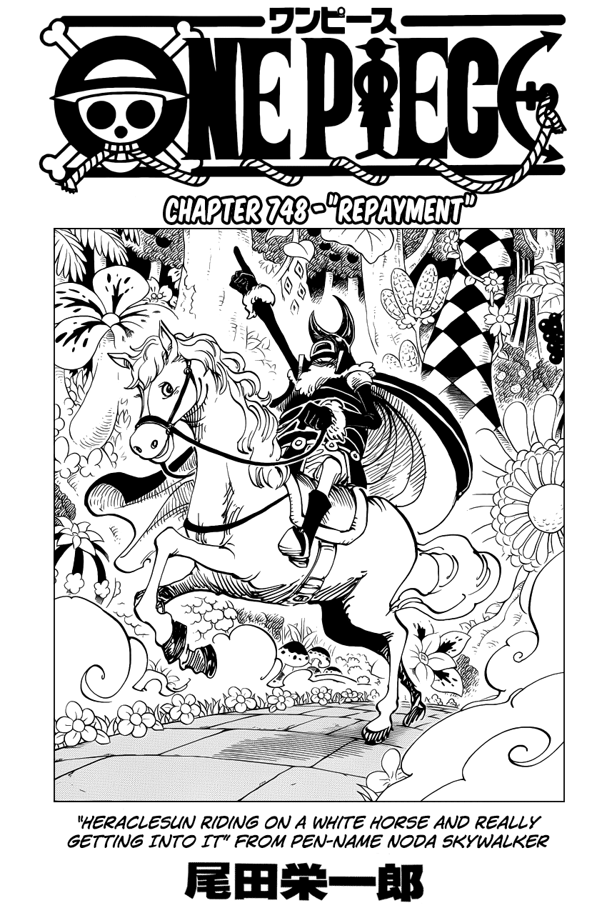 One Piece - Chapter 748 - Page 2